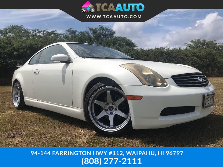 Sold 2004 Infiniti G35 Coupe W Leather In Waipahu