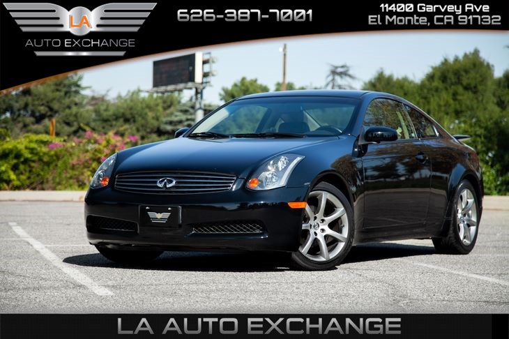 Sold 2004 Infiniti G35 Coupe W Leather In El Monte
