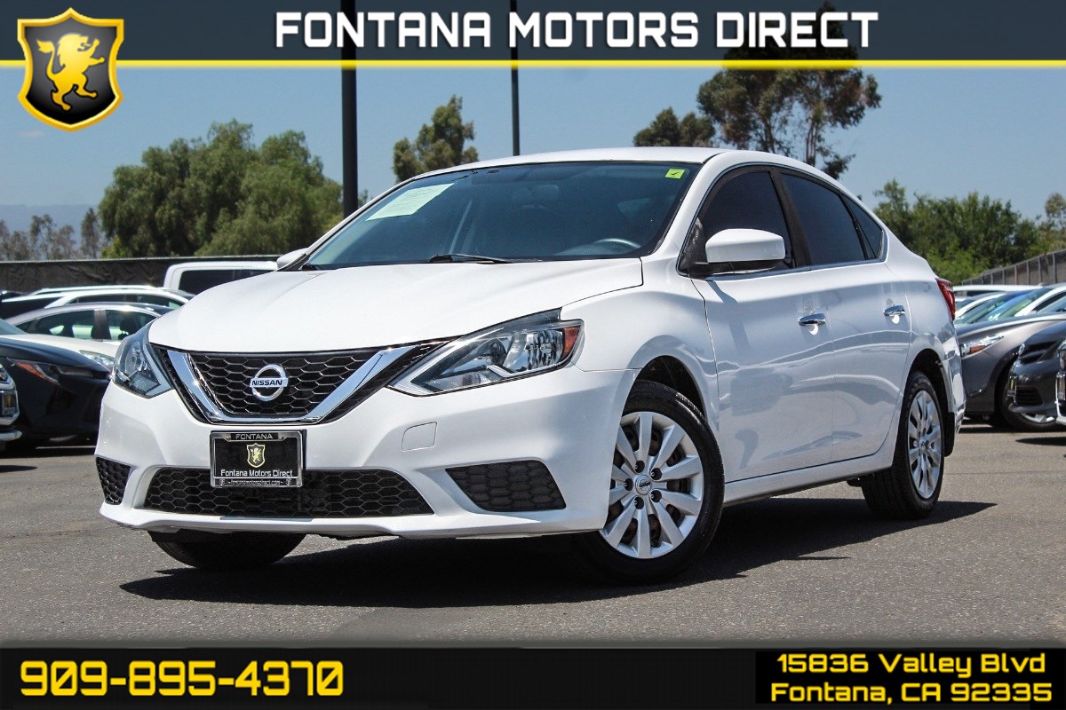 Sold 2016 Nissan Sentra S in Fontana