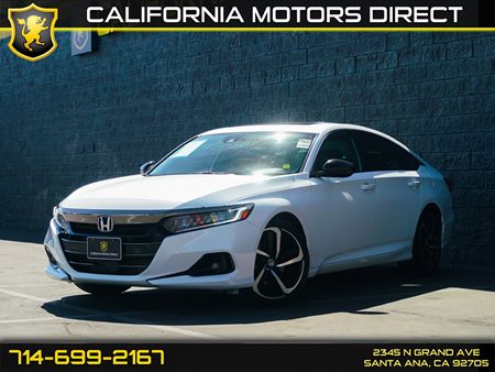 2021 Honda Accord Sedan Sport 2.0T