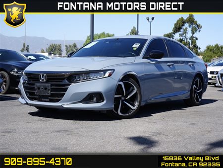 2021 Honda Accord Sedan Sport 2.0T