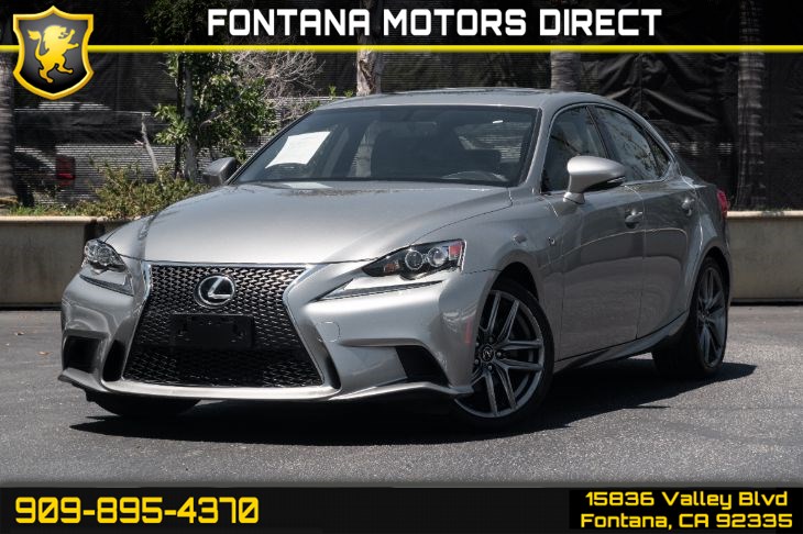 Sold 2015 Lexus Is 250 F Sport Package In Fontana