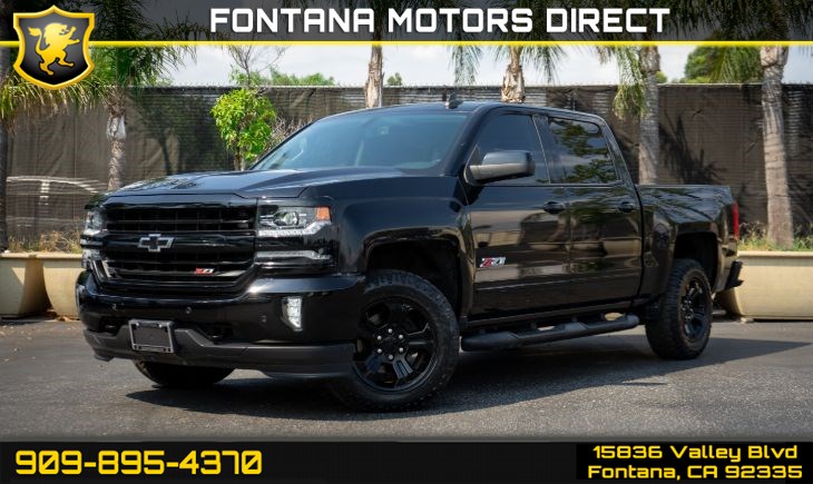Sold 2016 Chevrolet Silverado 1500 Ltz Midnight Edition Ltz Plus Package In Fontana