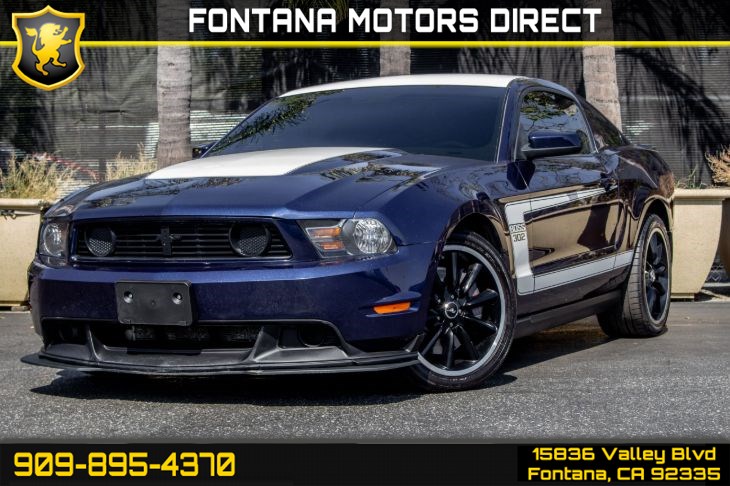 2012 Ford Mustang Boss 302 (Boss 302 Accessory Package & Recaro Sport Seats)