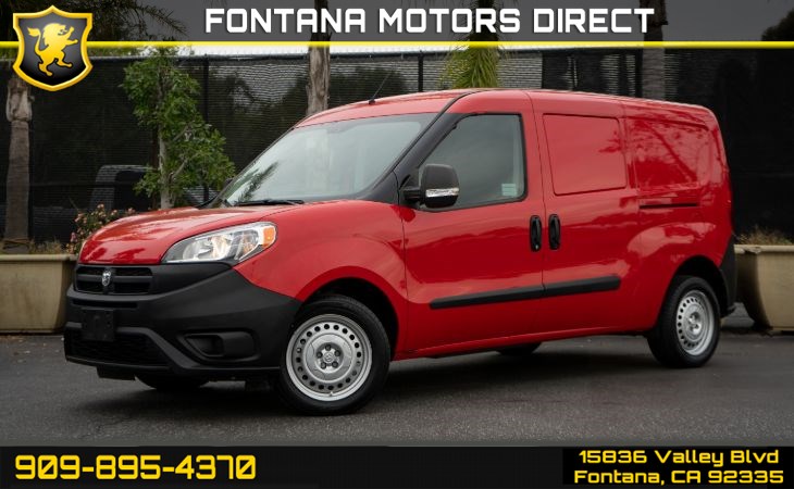 2017 Ram Promaster City Cargo Van Tradesman Bluetooth Amp Backup Camera Fontana Motors Direct