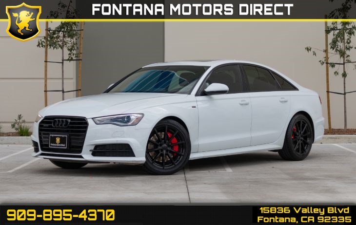 Sold 17 Audi A6 Premium Sport Package Navigation Plus Package In Fontana