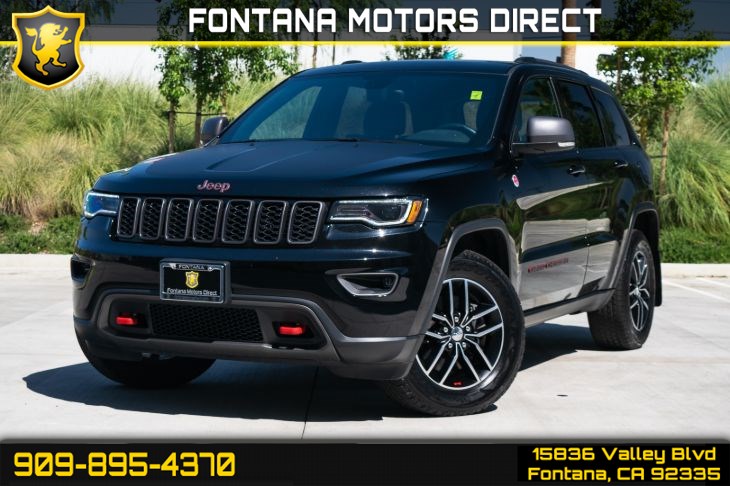 Sold 17 Jeep Grand Cherokee Trailhawk Bluetooth Keyless Start In Fontana