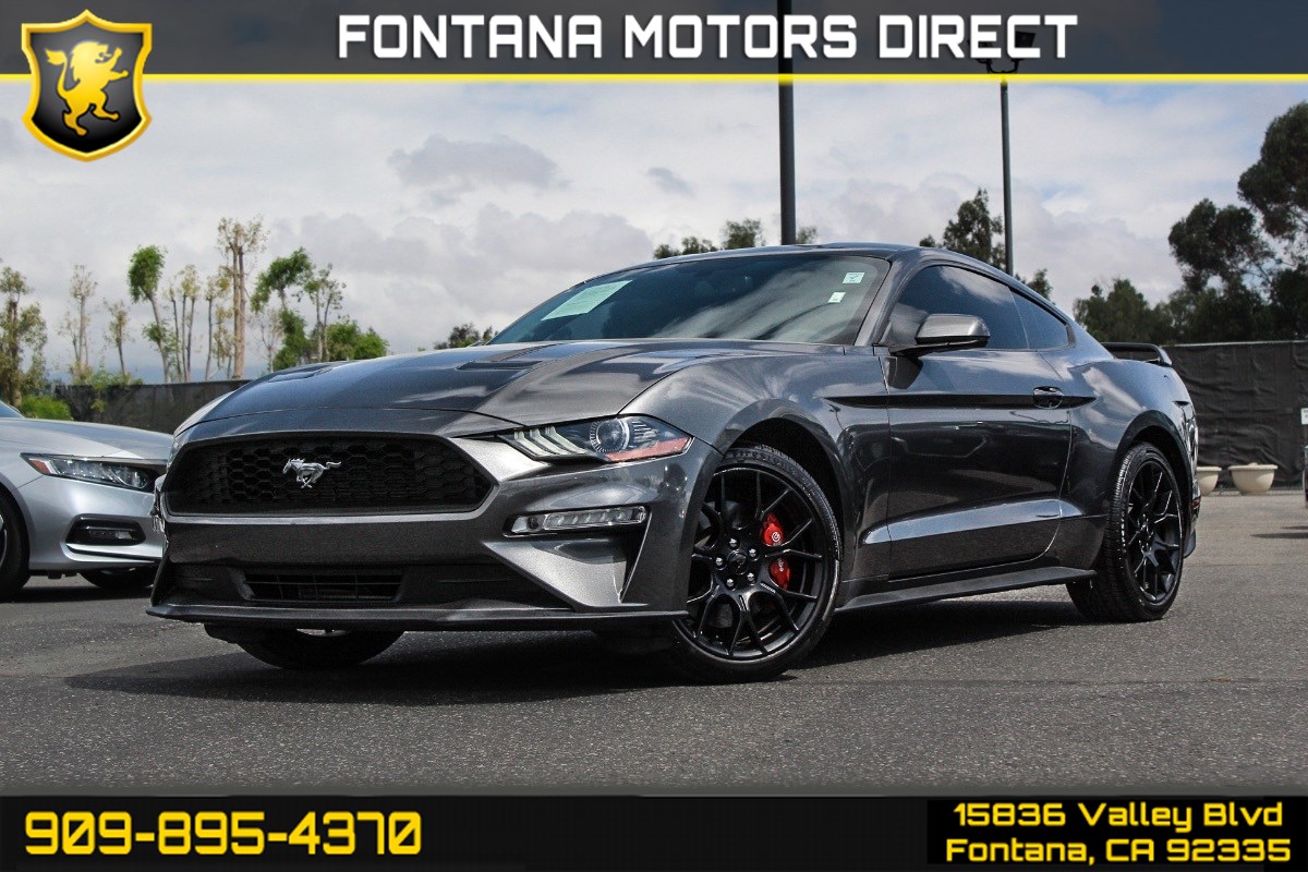Sold 2018 Ford Mustang EcoBoost in Fontana