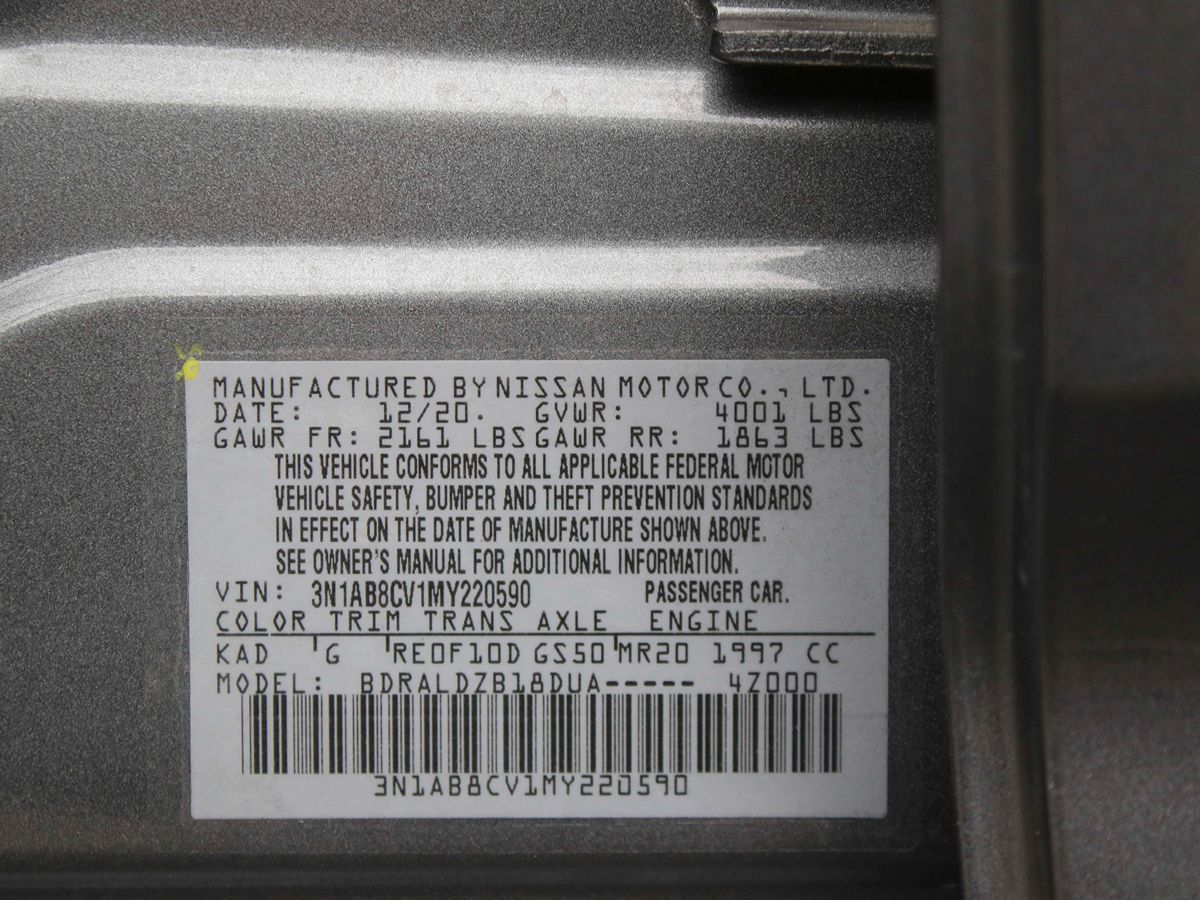 Sold 2021 Nissan Sentra SV in Fontana
