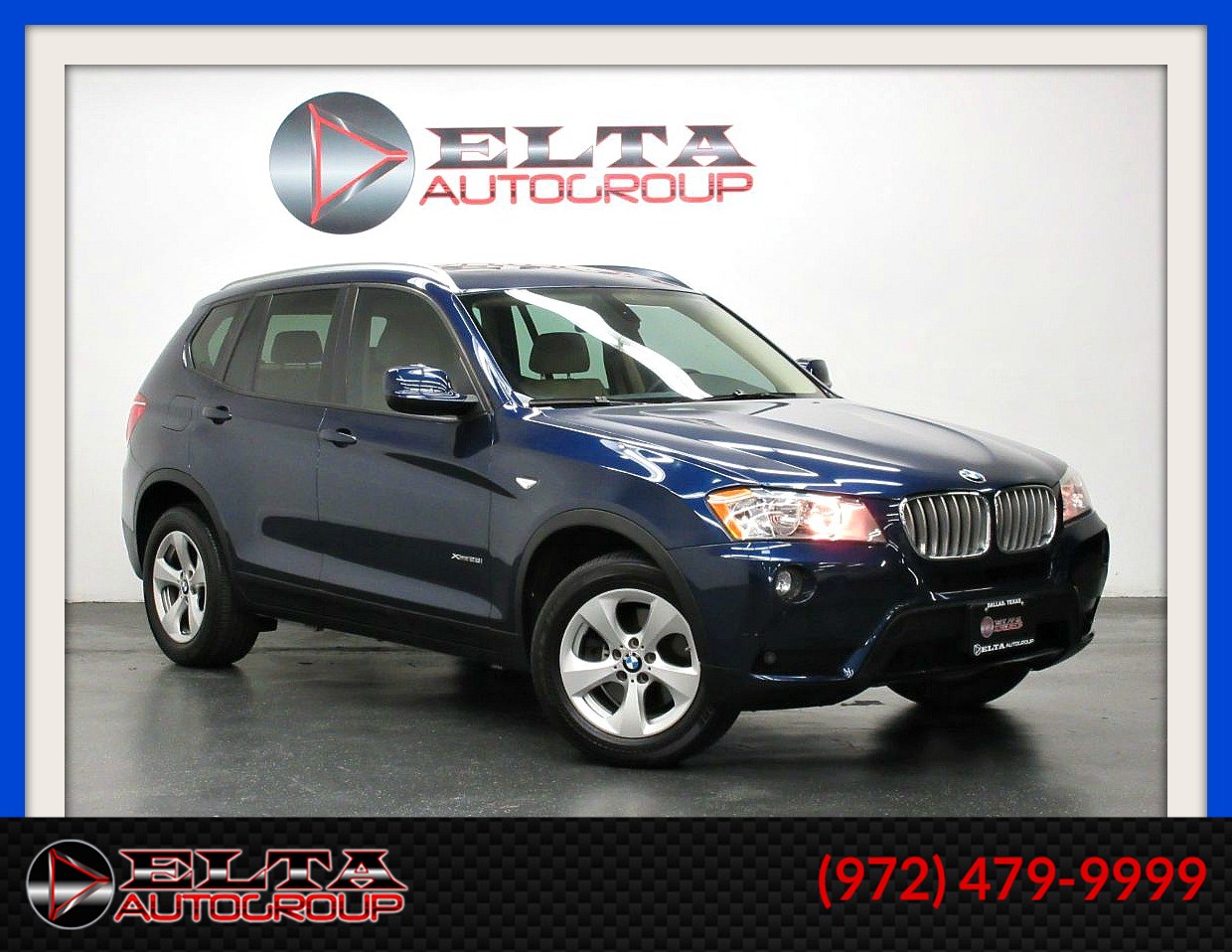 Sold 2011 Bmw X3 28i Awd Navigation Cam 1 Owner In Dallas