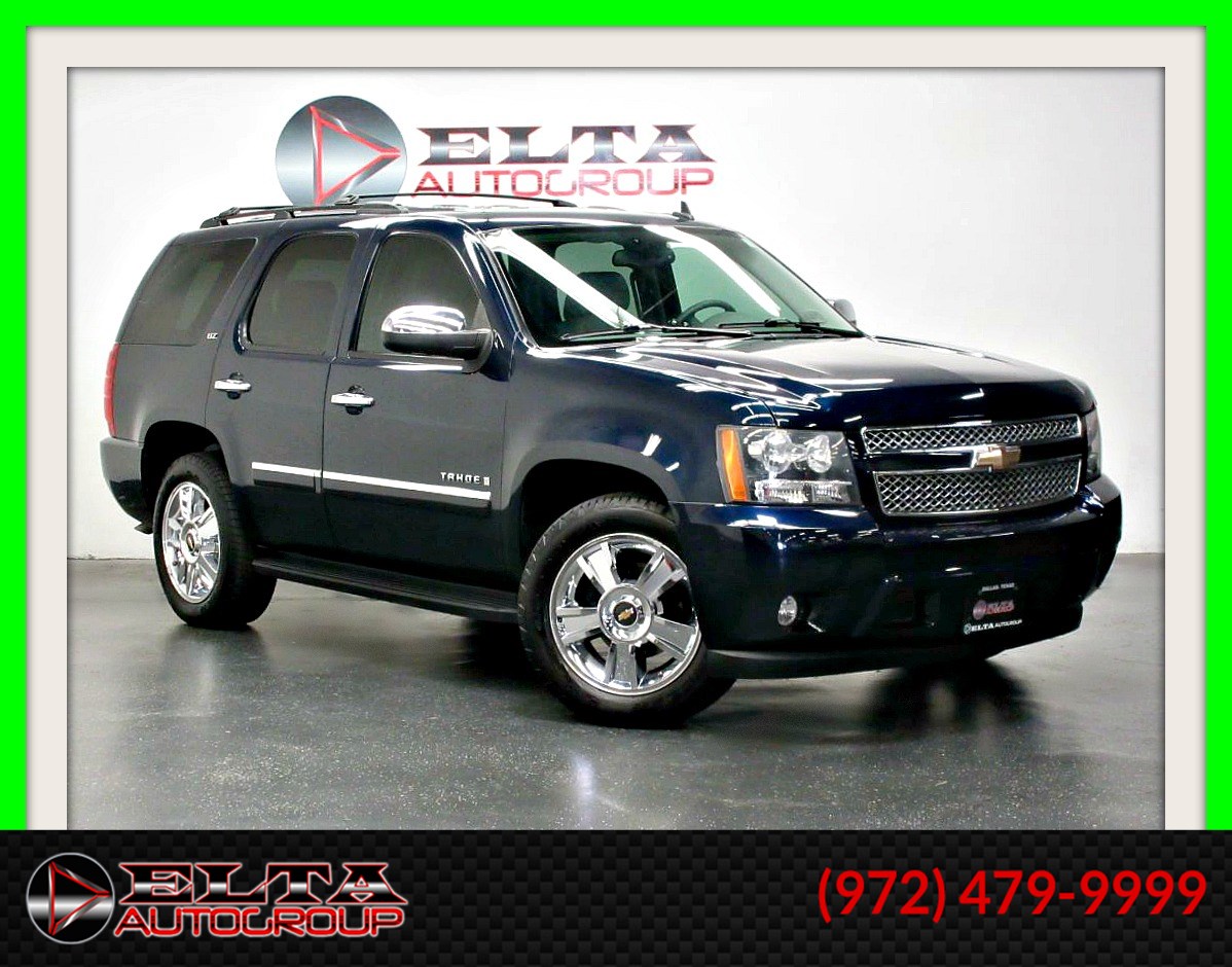 Sold 2009 Chevrolet Tahoe Ltz Navigation Cam Sunroof 3rd Row In Dallas
