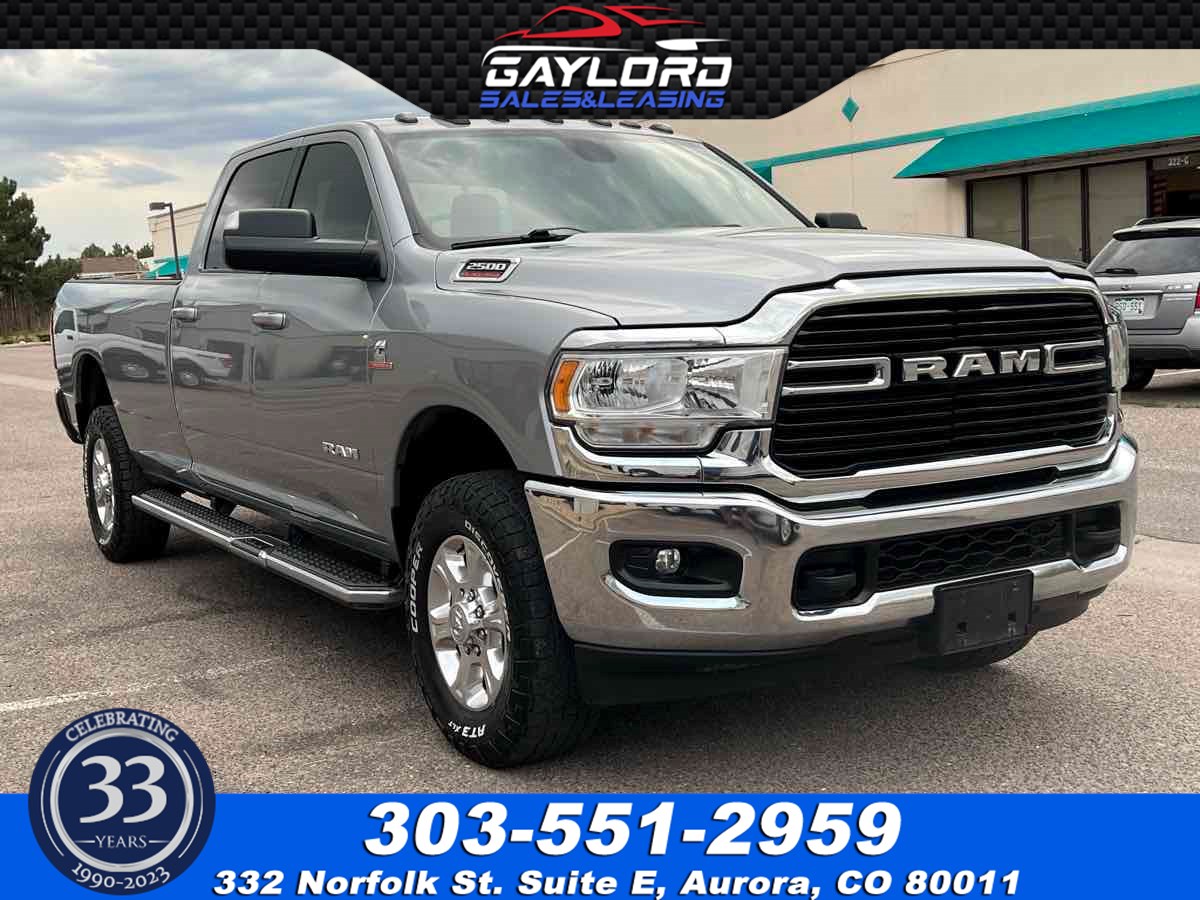 2021 Ram 2500 Big Horn Crew Cab Long Bed 4X4 6.7L I6 Cummins Turbo Diesel