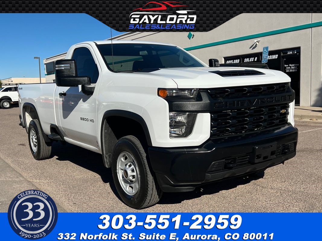 2022 Chevrolet Silverado 2500HD Regular Cab Long Bed 4X4 6.6L V8