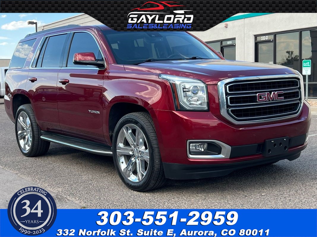 2016 GMC Yukon SLT 4X4 5.3L V8