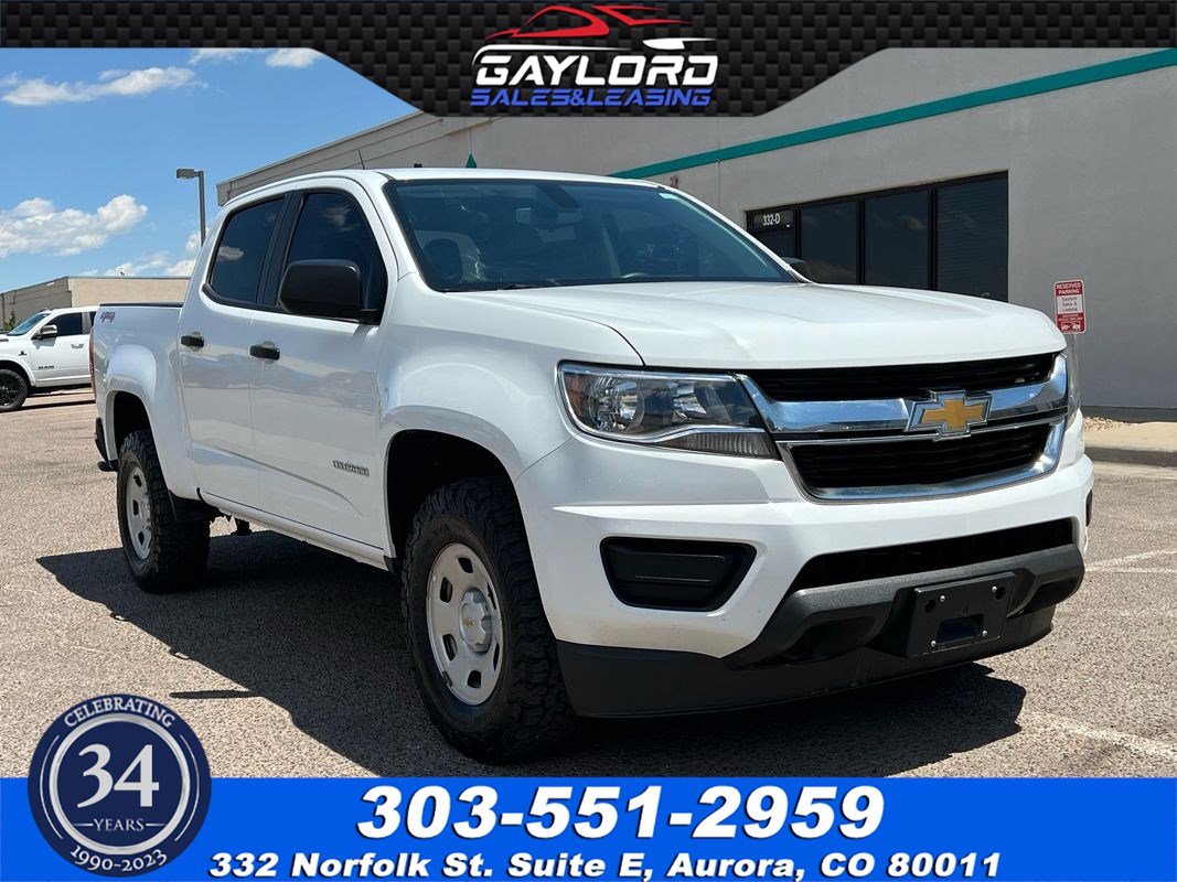 2020 Chevrolet Colorado Crew Cab Short Box 4X4 3.6L V6 