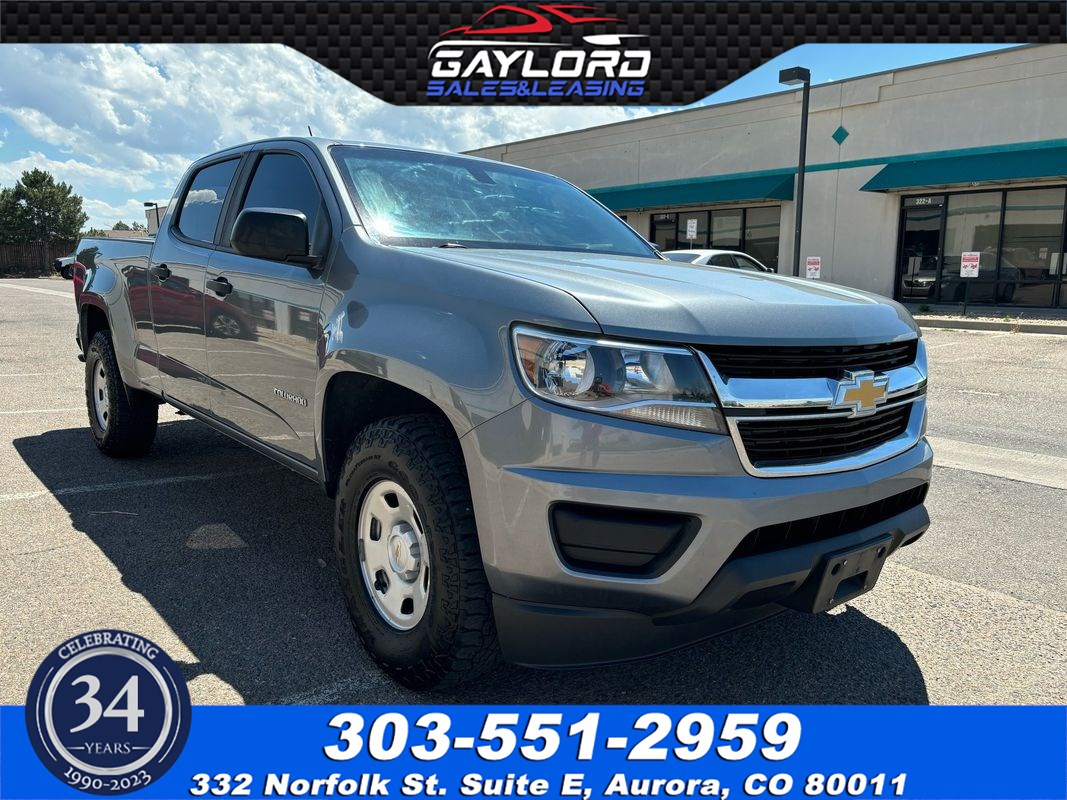 2020 Chevrolet Colorado Crew Cab Long Box 4X4 3.6L V6 