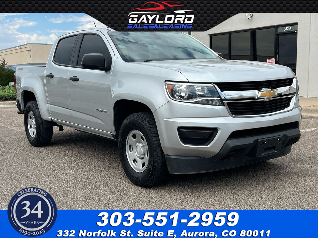 2020 Chevrolet Colorado Crew Cab Short Box 4X4 3.6L V6 