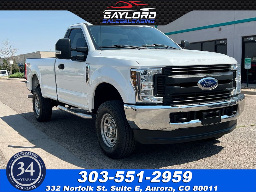 2018 Ford Super Duty F-250 Regular Cab Long Bed 4X4 6.2L V8