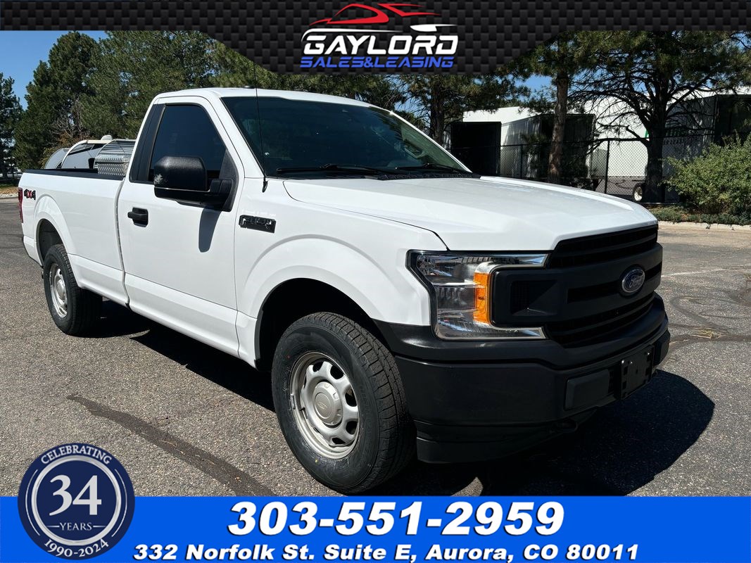 2019 Ford F-150 Regular Cab Long Bed 4X4 3.3L V6