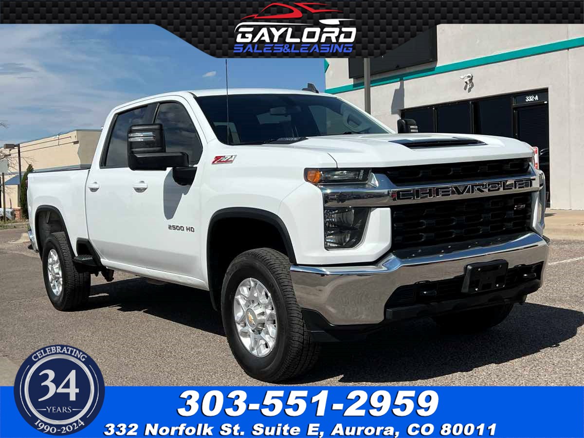 2021 Chevrolet Silverado 2500HD LT Crew Cab Short Bed 4X4 Duramax Diesel