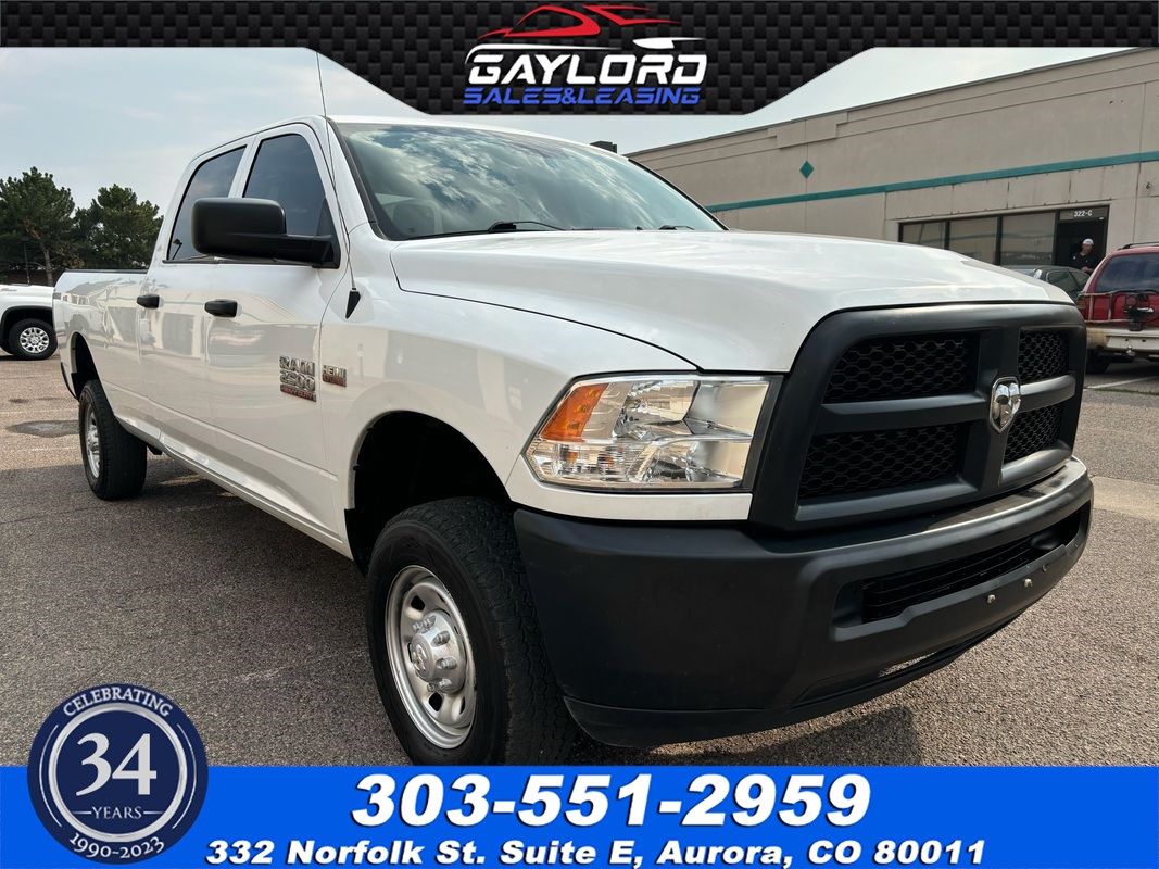 2017 Ram 2500 Tradesman Crew Cab Long Bed 4X4 5.7L V8 Hemi