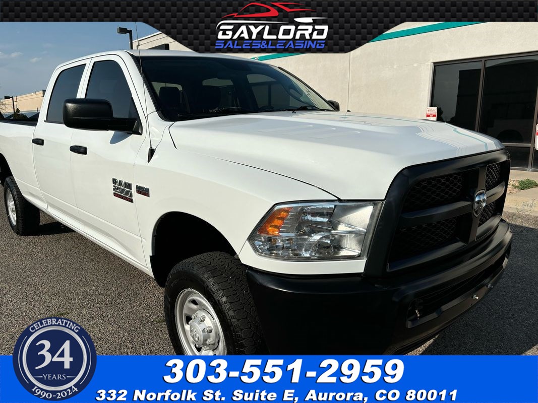 2017 Ram 2500 Tradesman Crew Cab Long Bed 4X4 5.7L V8 Hemi