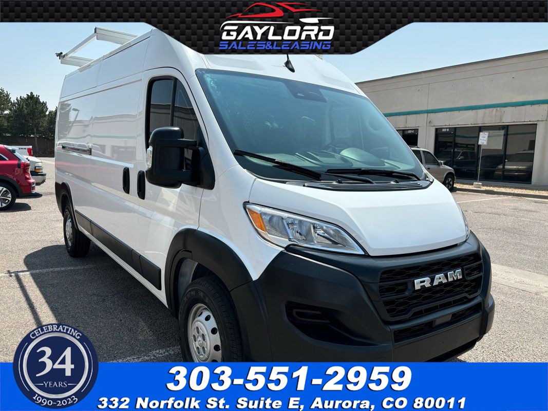 2023 Ram 2500 ProMaster High Roof Cargo Van 159" WB 3.6L V6