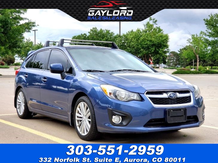 Sold 2013 Subaru Impreza Hatchback 2 0i Sport Limited All Wheel Drive In Aurora
