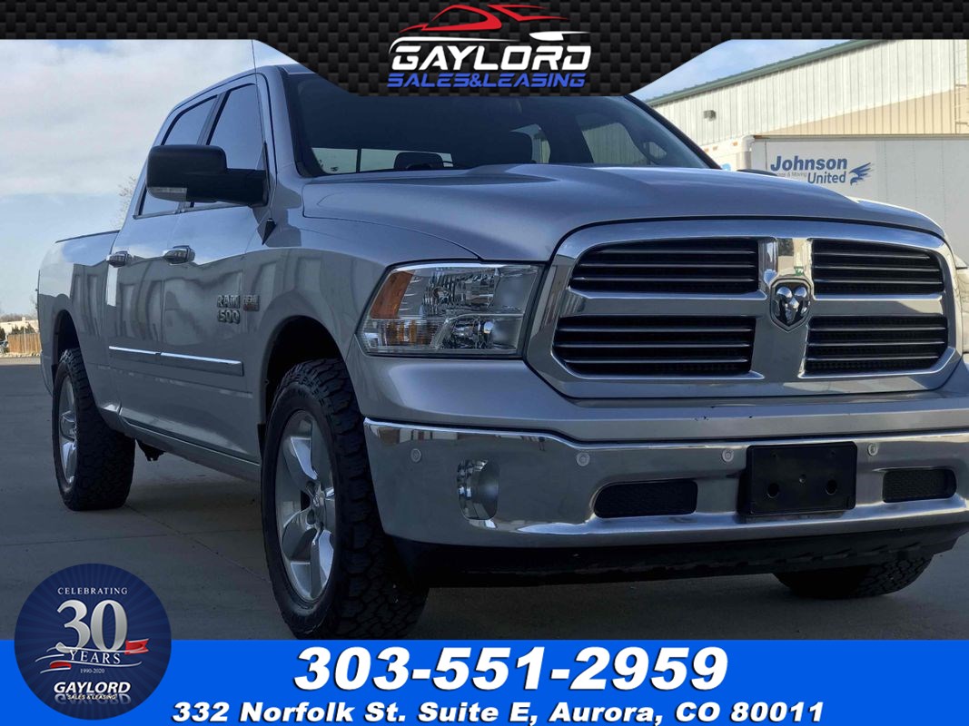 Sold 2017 Ram 1500 Big Horn Crew Cab Short Bed 4x4 5 7l V8 Hemi In Aurora