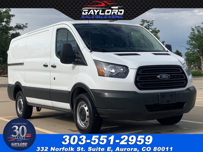 Used 2017 Ford Transit T 250 Low Roof Cargo Van 3 5l V6 Ecoboost Twin Turbo 130 In Aurora