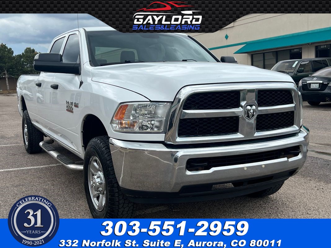 2017 Ram 2500 Tradesman Crew Cab Long Bed 4X4 6.4L Hemi V8