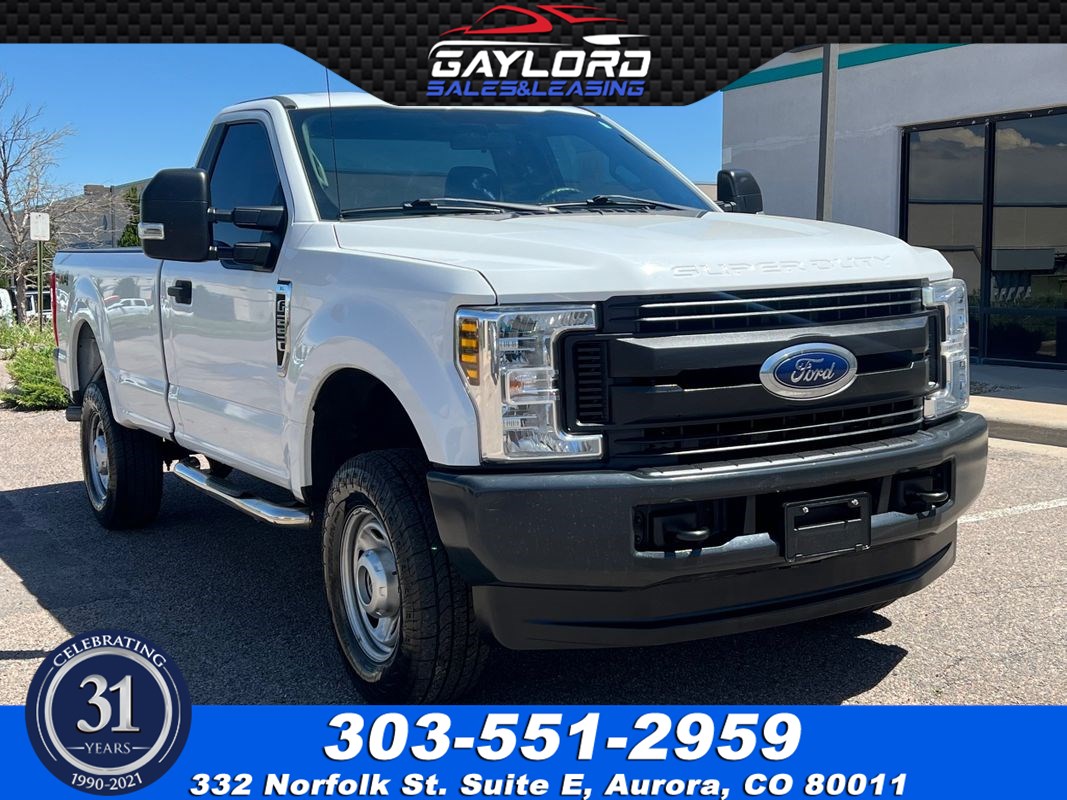 2019 Ford Super Duty F-250 SRW Regular Cab Long Bed 4X4 6.2L V8