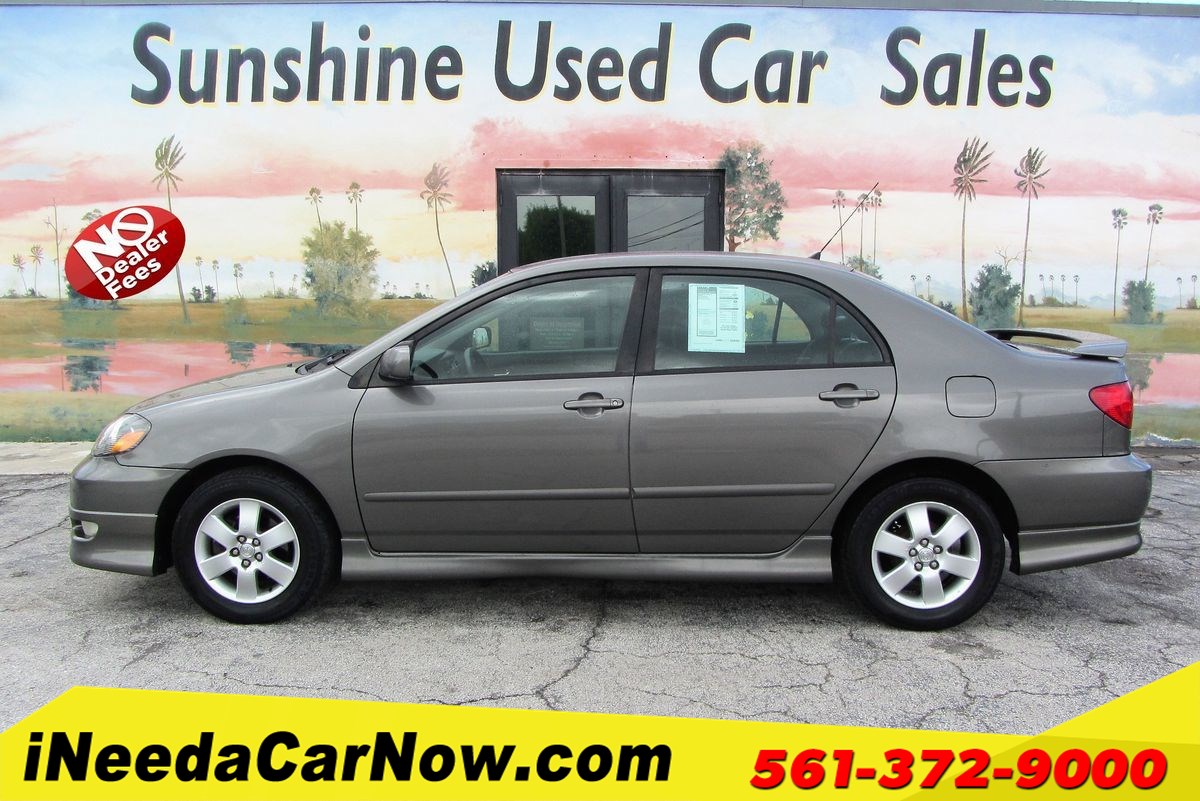 Used 07 Toyota Corolla S Only 1999 Down 68 Wk In West Palm Beach