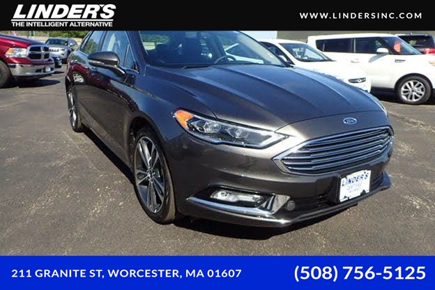 Used 2017 Ford Fusion Titanium Awd In Worcester