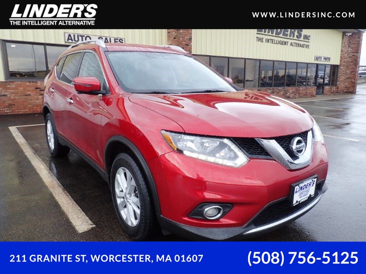 Sold 2016 Nissan Rogue Sv Awd In Worcester
