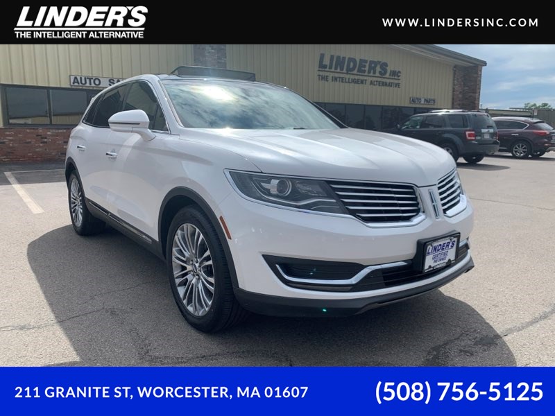 Sold 2017 Lincoln Mkx Reserve Awd In Worcester