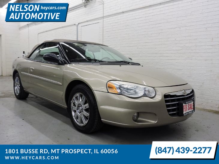 Sold 2004 Chrysler Sebring Limited In Mt Prospect