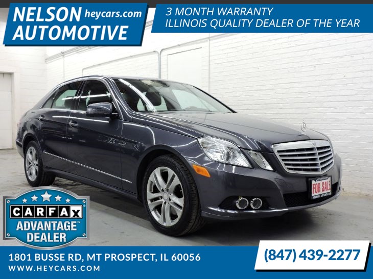Sold 2011 Mercedes Benz E 350 4matic Sport Sedan In Mt Prospect