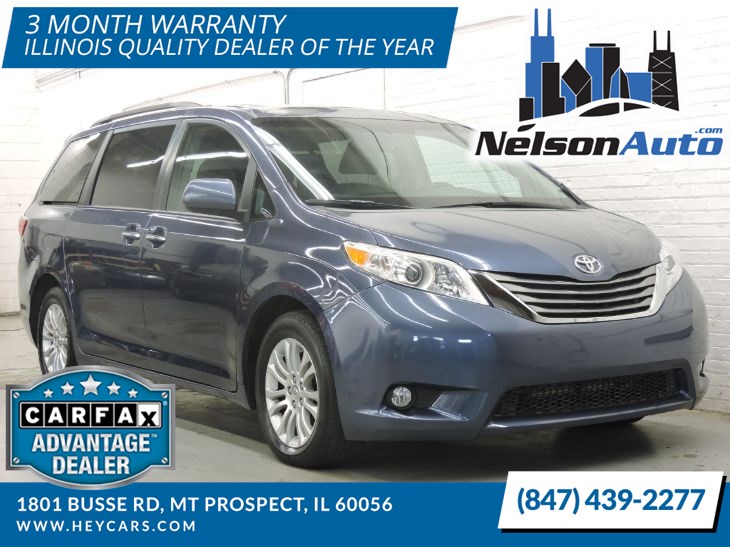 Sold 2015 Toyota Sienna Xle In Mt Prospect