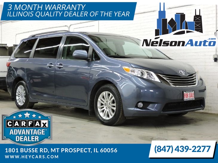 Sold 2015 Toyota Sienna Xle In Mt Prospect