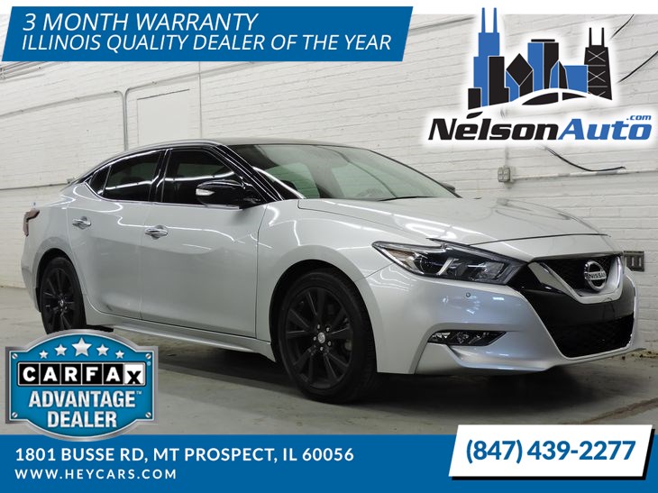 Sold 2017 Nissan Maxima Sv In Mt Prospect