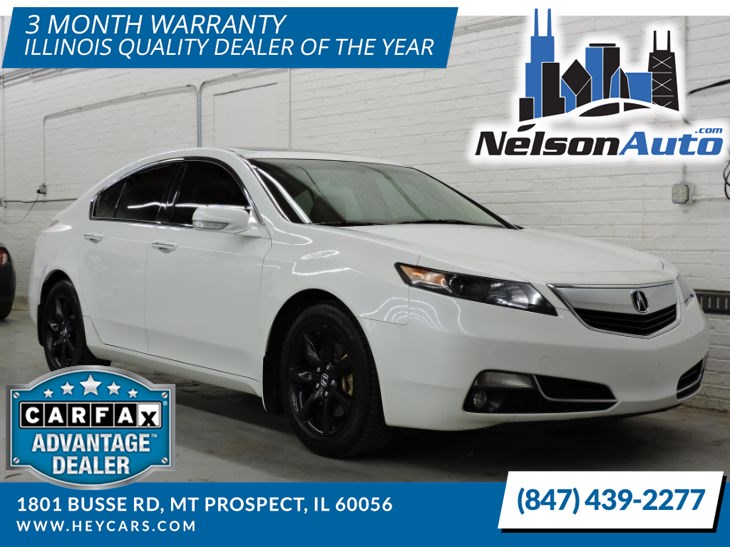 Sold 2012 Acura Tl Tech Auto In Mt Prospect