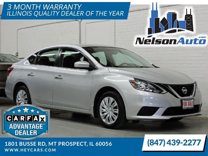 Used 2017 Nissan Sentra Sv In Mt Prospect