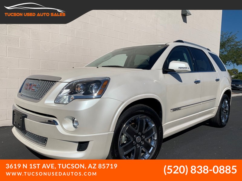 Used 2012 Gmc Acadia Denali In Tucson