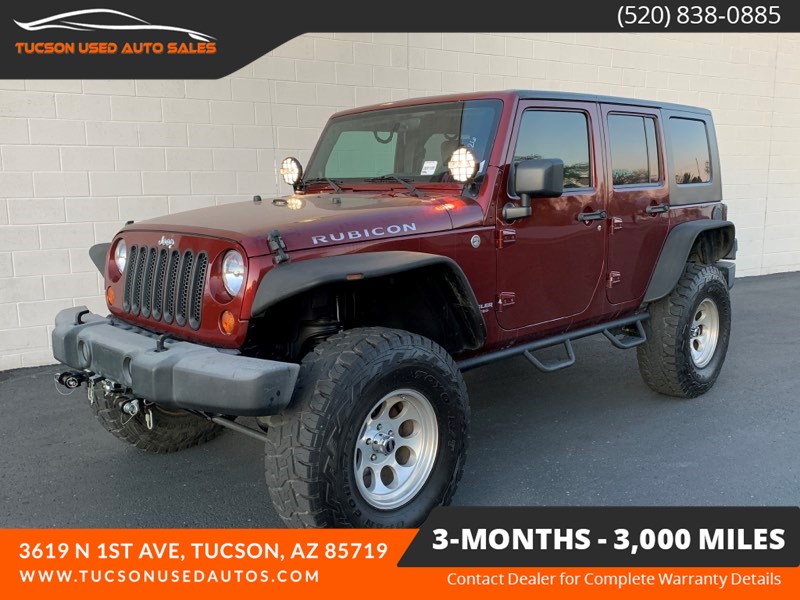 Sold 2007 Jeep Wrangler Unlimited Rubicon in Tucson