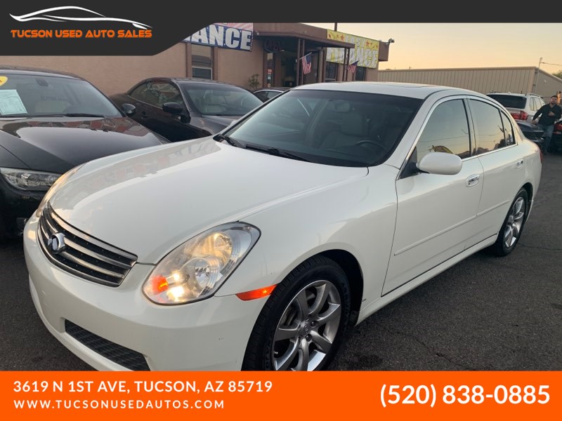 Sold 2006 Infiniti G35 Sedan In Tucson