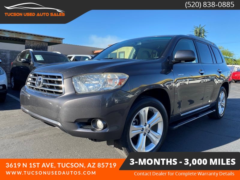 Sold 2008 Toyota Highlander Limited In Tucson
