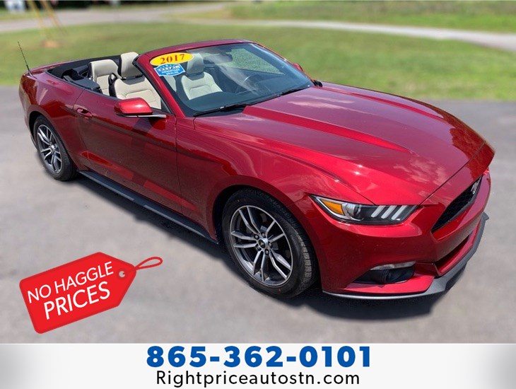 Sold 2017 Ford Mustang Ecoboost Premium In Sevierville