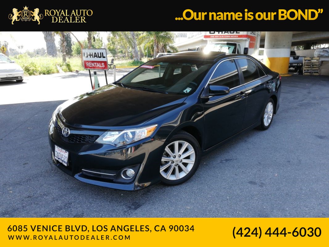 Sold 2013 Toyota Camry Se In Los Angeles
