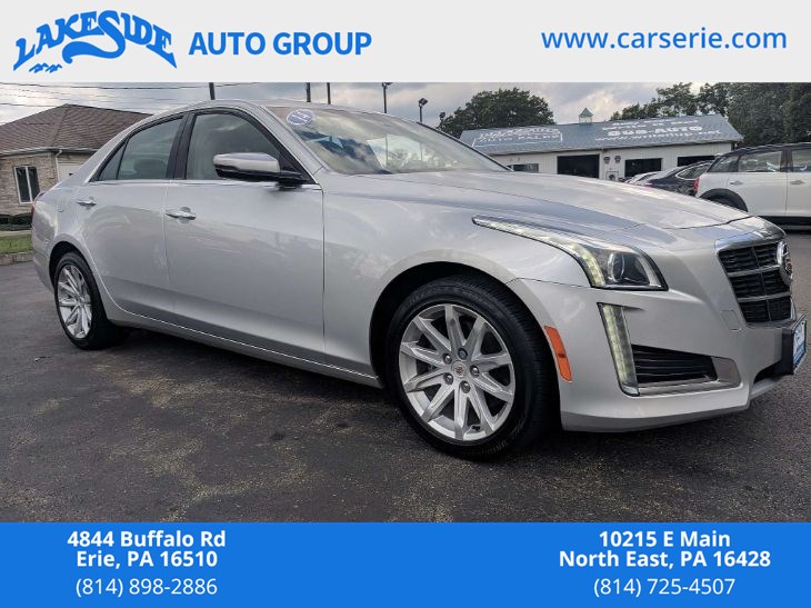 Certified Used 2014 Cadillac Cts Sedan Awd In Erie